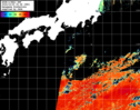 NOAA人工衛星画像:黒潮域, パス=20241020 00:48 UTC