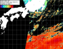 NOAA人工衛星画像:黒潮域, 1日合成画像(2024/10/20UTC)