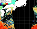 NOAA人工衛星画像:黒潮域, 1日合成画像(2024/10/21UTC)