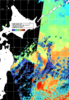 NOAA人工衛星画像:親潮域, 1日合成画像(2024/10/21UTC)