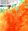 NOAA人工衛星画像:神奈川県近海, 1週間合成画像(2024/10/16～2024/10/22UTC)