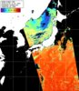 NOAA人工衛星画像:日本全域, パス=20241023 12:25 UTC