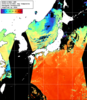 NOAA人工衛星画像:日本全域, 1日合成画像(2024/10/23UTC)