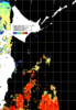 NOAA人工衛星画像:親潮域, パス=20241023 12:28 UTC
