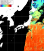 NOAA人工衛星画像:日本全域, パス=20241024 00:45 UTC