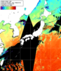 NOAA人工衛星画像:日本全域, 1日合成画像(2024/10/24UTC)