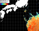 NOAA人工衛星画像:黒潮域, パス=20241024 11:59 UTC