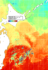 NOAA人工衛星画像:親潮域, 1週間合成画像(2024/10/18～2024/10/24UTC)