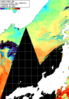 NOAA人工衛星画像:日本海, 1日合成画像(2024/10/24UTC)