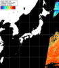 NOAA人工衛星画像:日本全域, パス=20241025 00:15 UTC