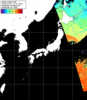 NOAA人工衛星画像:日本全域, パス=20241025 11:32 UTC