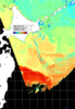 NOAA人工衛星画像:親潮域, パス=20241025 11:32 UTC