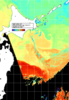 NOAA人工衛星画像:親潮域, 1日合成画像(2024/10/25UTC)