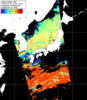 NOAA人工衛星画像:日本全域, パス=20241026 12:48 UTC