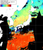 NOAA人工衛星画像:日本全域, 1日合成画像(2024/10/26UTC)