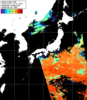 NOAA人工衛星画像:日本全域, パス=20241027 12:19 UTC