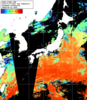 NOAA人工衛星画像:日本全域, 1日合成画像(2024/10/27UTC)