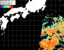NOAA人工衛星画像:黒潮域, パス=20241028 00:35 UTC