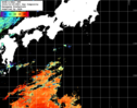 NOAA人工衛星画像:黒潮域, 1日合成画像(2024/10/29UTC)