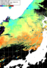 NOAA人工衛星画像:日本海, 1日合成画像(2024/10/29UTC)