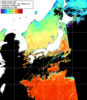 NOAA人工衛星画像:日本全域, 1日合成画像(2024/10/30UTC)