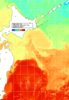 NOAA人工衛星画像:親潮域, 1週間合成画像(2024/10/25～2024/10/31UTC)