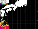 NOAA人工衛星画像:黒潮域, パス=20241101 13:28 UTC