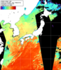 NOAA人工衛星画像:日本全域, 1日合成画像(2024/11/02UTC)