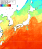 NOAA人工衛星画像:日本全域, 1週間合成画像(2024/10/27～2024/11/02UTC)