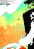 NOAA人工衛星画像:日本海, 1日合成画像(2024/11/02UTC)