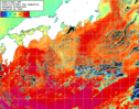 NOAA人工衛星画像:黒潮域, 1日合成画像(2024/11/03UTC)