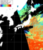 NOAA人工衛星画像:日本全域, パス=20241104 12:07 UTC