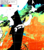 NOAA人工衛星画像:日本全域, 1日合成画像(2024/11/04UTC)