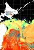 NOAA人工衛星画像:親潮域, パス=20241104 00:50 UTC