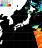 NOAA人工衛星画像:日本全域, パス=20241105 11:41 UTC