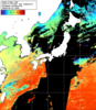 NOAA人工衛星画像:日本全域, 1日合成画像(2024/11/05UTC)