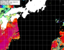 NOAA人工衛星画像:黒潮域, 1日合成画像(2024/11/05UTC)