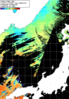 NOAA人工衛星画像:日本海, 1日合成画像(2024/11/05UTC)