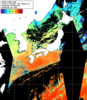 NOAA人工衛星画像:日本全域, 1日合成画像(2024/11/06UTC)