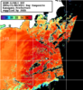 NOAA人工衛星画像:神奈川県近海, 1日合成画像(2024/11/06UTC)