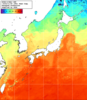 NOAA人工衛星画像:日本全域, 1週間合成画像(2024/11/02～2024/11/08UTC)