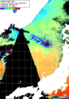 NOAA人工衛星画像:日本海, 1日合成画像(2024/11/08UTC)