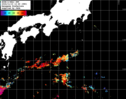 NOAA人工衛星画像:黒潮域, パス=20241110 12:49 UTC