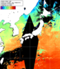 NOAA人工衛星画像:日本全域, 1日合成画像(2024/11/12UTC)