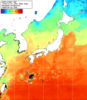 NOAA人工衛星画像:日本全域, 1週間合成画像(2024/11/07～2024/11/13UTC)