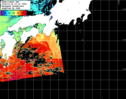 NOAA人工衛星画像:黒潮域, パス=20241113 13:18 UTC