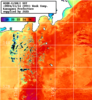 NOAA人工衛星画像:神奈川県近海, 1週間合成画像(2024/11/08～2024/11/14UTC)