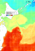 NOAA人工衛星画像:親潮域, 1週間合成画像(2024/11/08～2024/11/14UTC)