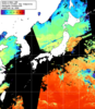 NOAA人工衛星画像:日本全域, 1日合成画像(2024/11/15UTC)