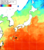 NOAA人工衛星画像:日本全域, 1週間合成画像(2024/11/09～2024/11/15UTC)